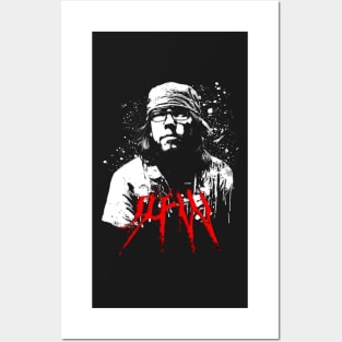 David Foster Wallace Metal Silkscreen Posters and Art